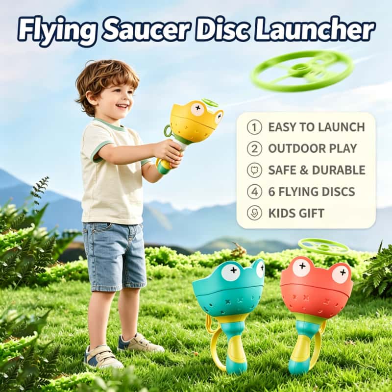 Outdoor Sport Is - Brinquedo Voador Disco Voador Lançador UFO
