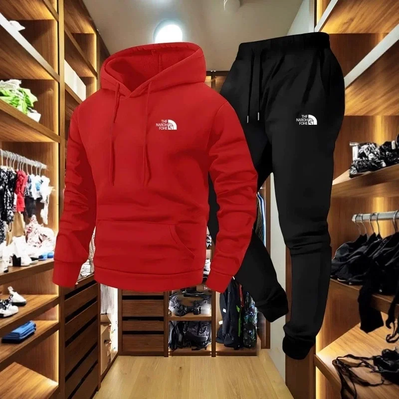 Outdoor Sport Is - Conjunto Casual Masculino de Outono e