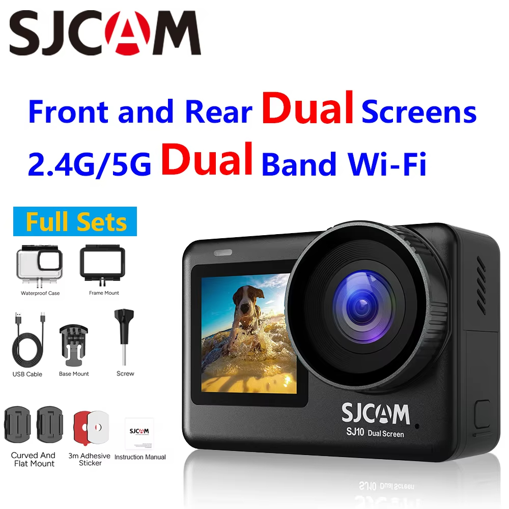 Câmera de Ação SJCAM SJ10 Pro  - Outdoor Sport Live avaliação e preço